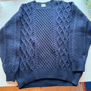 Aritzia Sunday River Peggy Sweater in Navy. New, Never Worn. XS